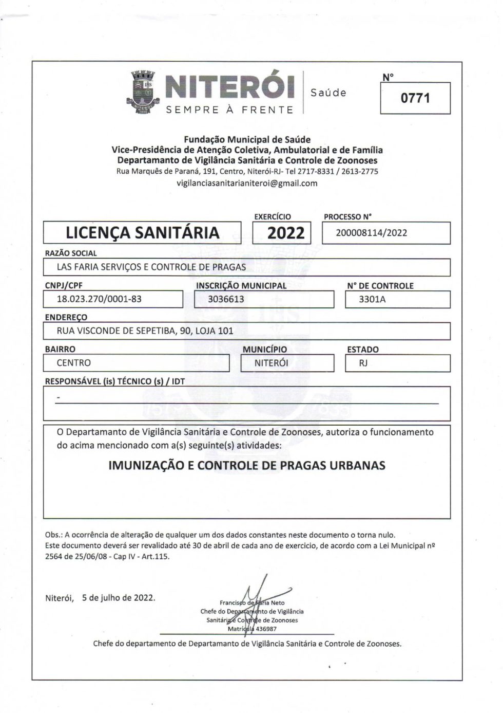 Empresa de Dedetização | Rio de Janeiro | Dedetizadora RJ
