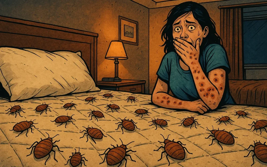 Percevejos de cama em hotéis: sinais de alerta e protocolos de prevenção