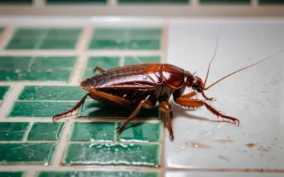 Por que aparecem baratas mesmo em casas limpas?